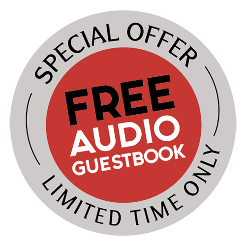 Free audio Guestbook offer